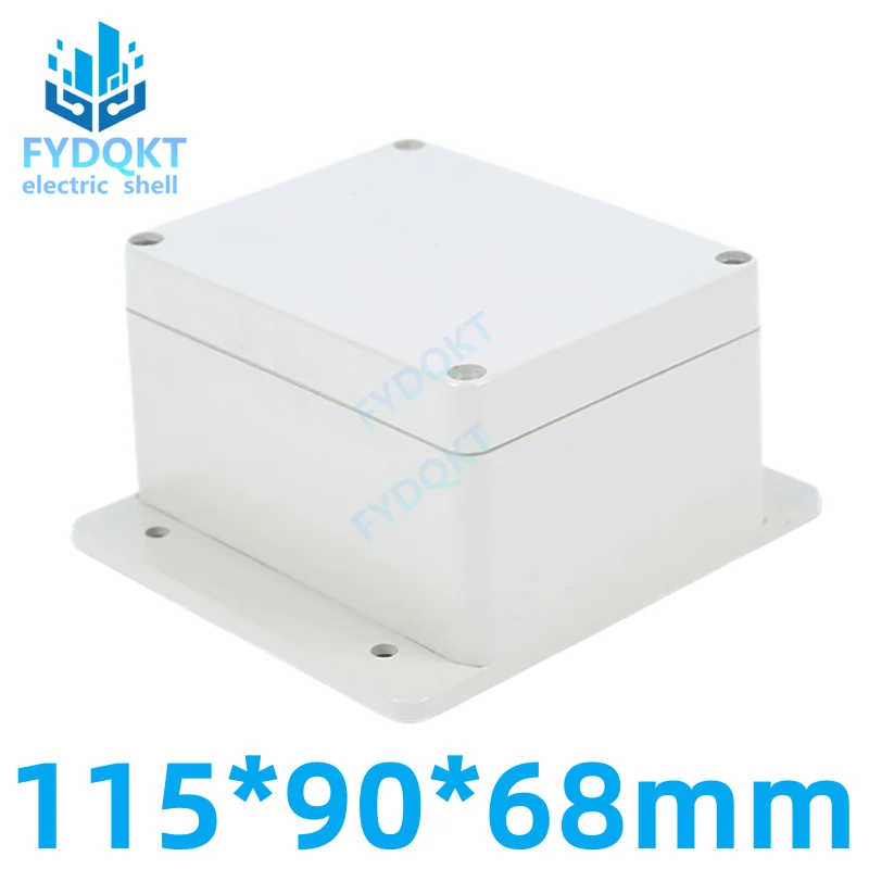 1pcs Waterproof Wire Junction Box 115x90x68mm Cover Plastic Electronic Enclosure Case Project Box