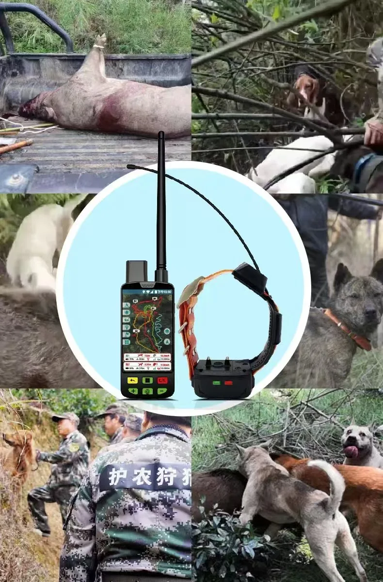 1 Originele merk GPS Tracker Halsband GPS Positionering Handheld