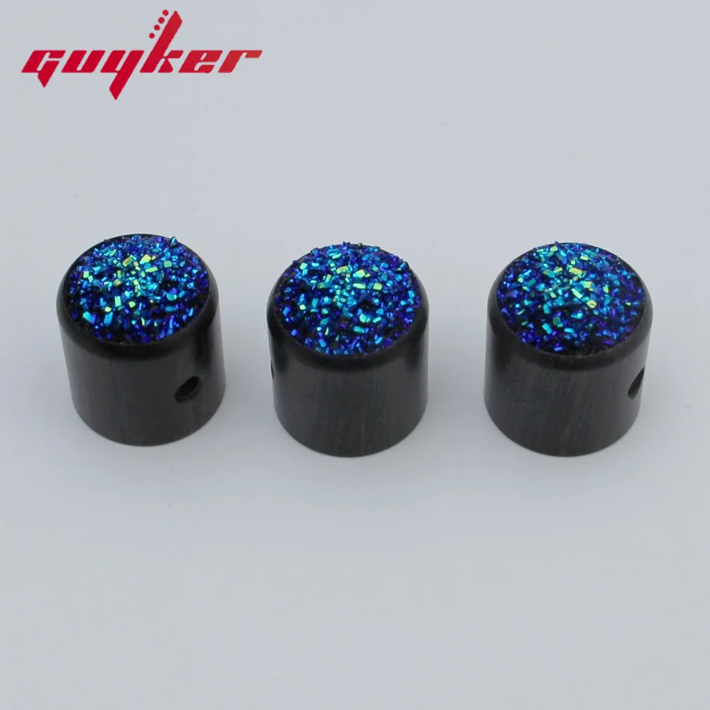 GUYKER Fireworks Surface Potentiometer Knob Inner Diameter 6MM for Guitar Bass Accessories