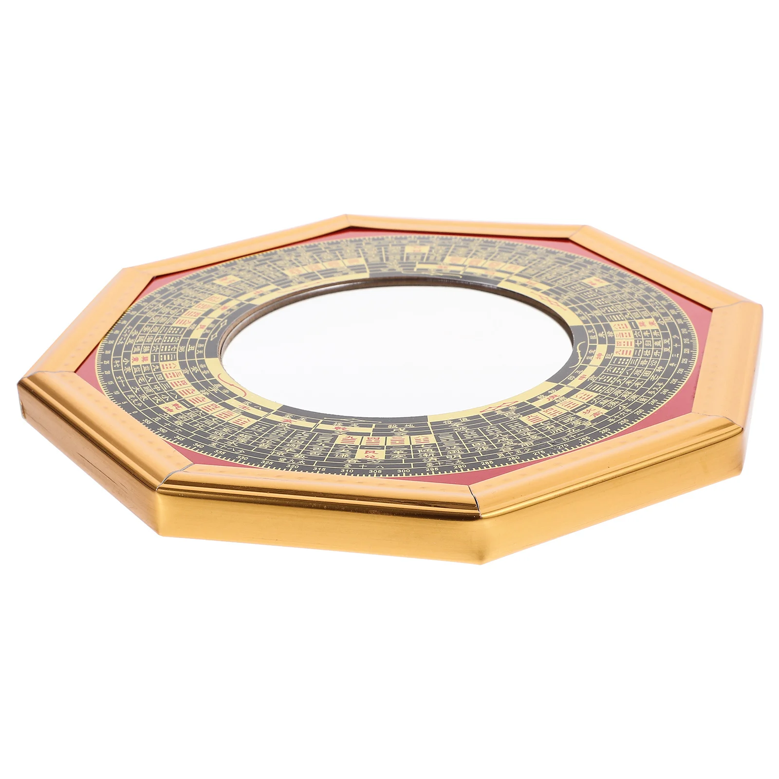 تسعة قصر تاي تشي محدب باغوا مرآة خشبية ثمانية مخططات للمنزل معبد ديكور طرد الأرواح الشريرة نعمة محظوظ هدية ديكور #6