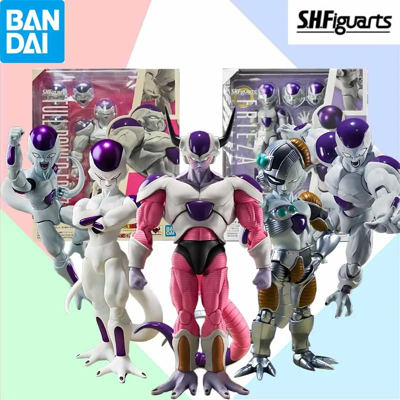 

【In Stock】Bandai Original MODEL KIT SHF Dragon Ball Series Movable Toys Frieza Anime Action Figure Model Toy Gifts