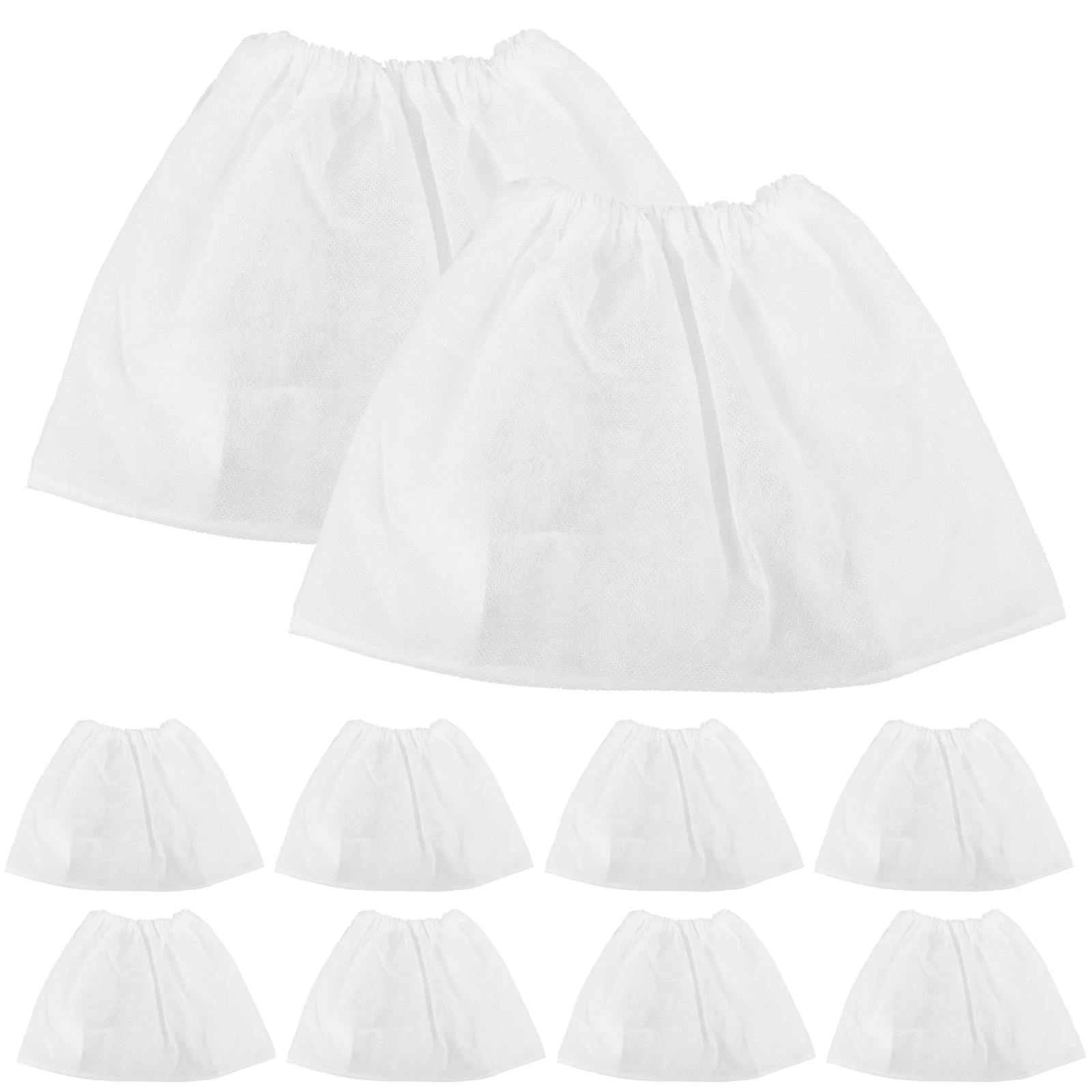 

10Pcs Nail Dust Collector Bags Replacement Non Woven Vacuum Cleaner Pouches for Nail Art Manicure Dust Collector