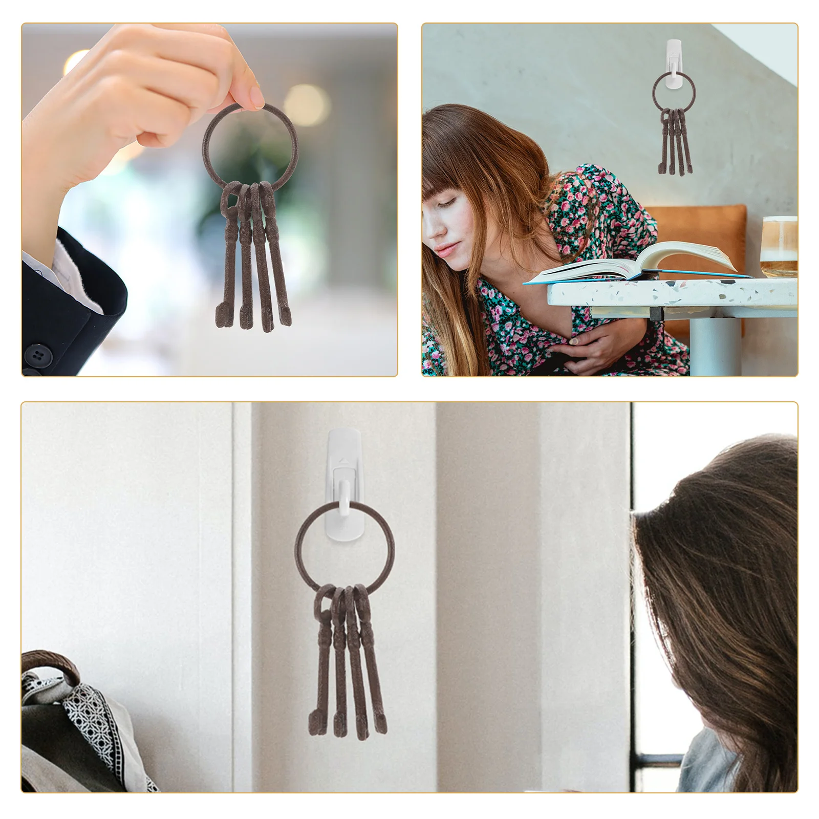 

2Set Style Cast Iron Key Ring Decor Medieval Gothic Key Set Farmhouse Wall Art Indoor Outdoor Iron Decor Nautical Pirate