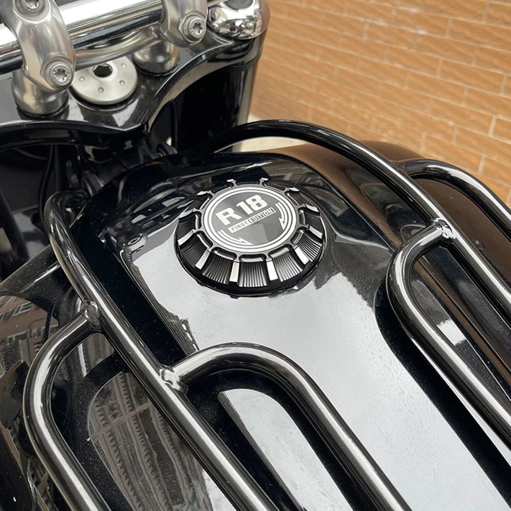 For BMW R18 Roctane R 18 Classic 100 Years 2020-2025 Motorcycle Fuel Tank Cap Quick Release Tank Fuel Filler Cap Oil Trim Cover