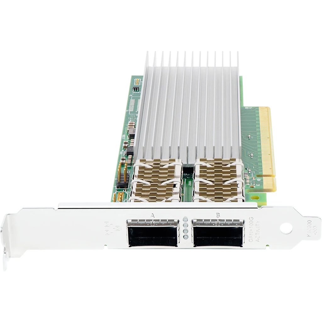100G PCIe 4.0 X16 Server-NIC Dual QSFP28 Port Intel E810 Ethernet-Adapter mit SR-IOV für Cloud-Virtualisierung VMware Linux – Detail 6