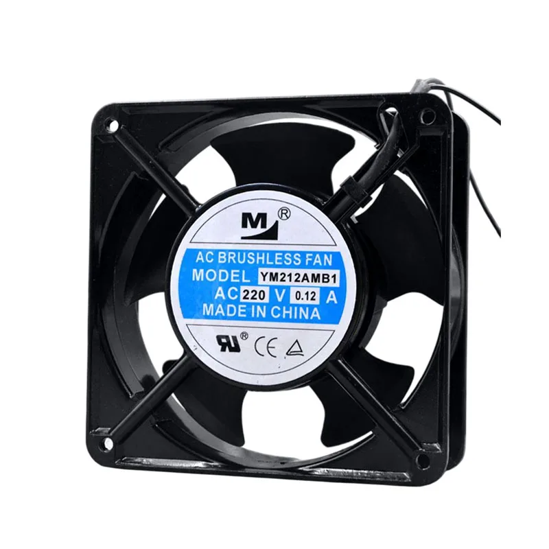 NEW ORIGINAL YM212AMB1 AC 220V 0.12A 12038 120*120*38mm 12cm COOLING FAN RADIATOR