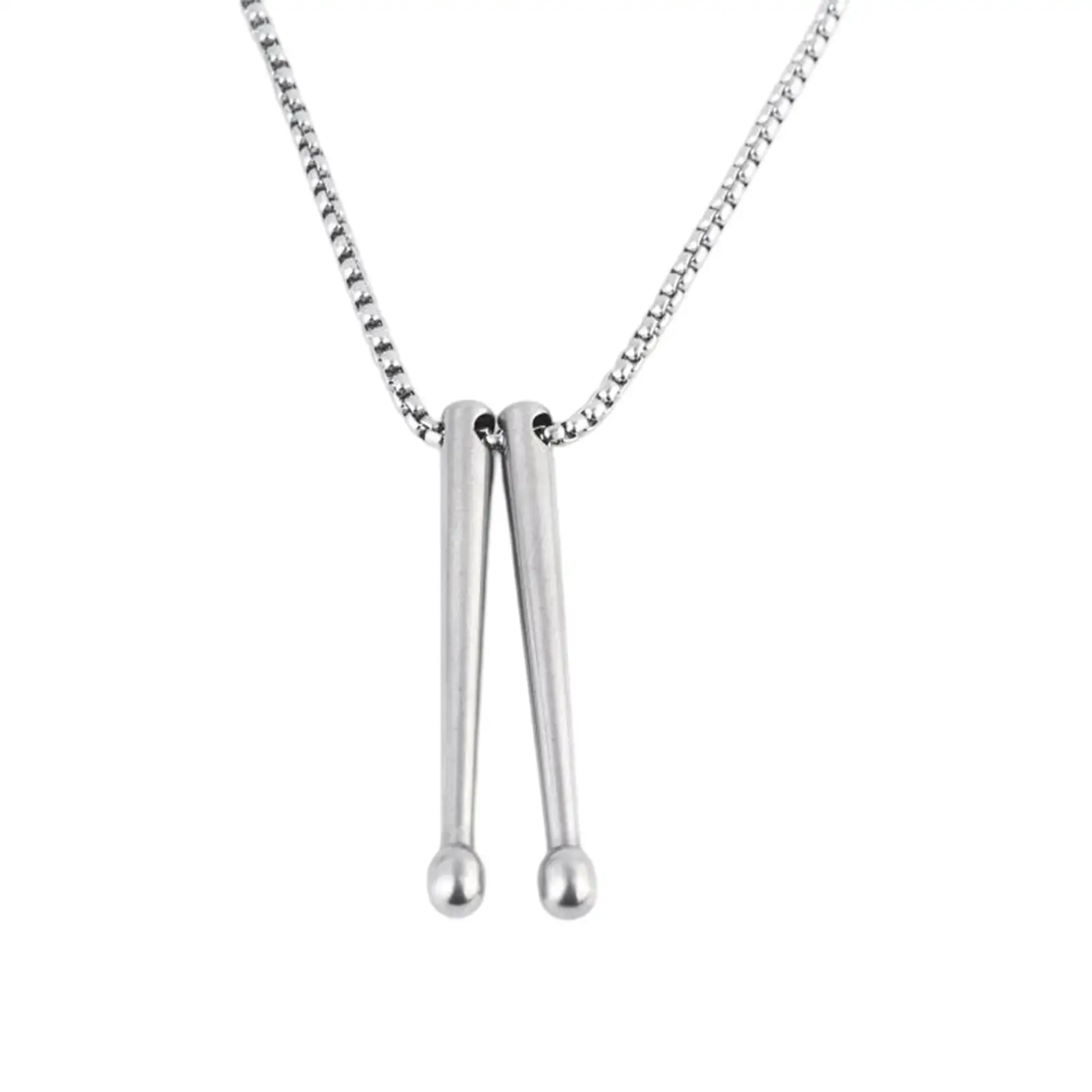Drummer Necklace Drumstick Pendant for Attending Events Anniversaries Dating