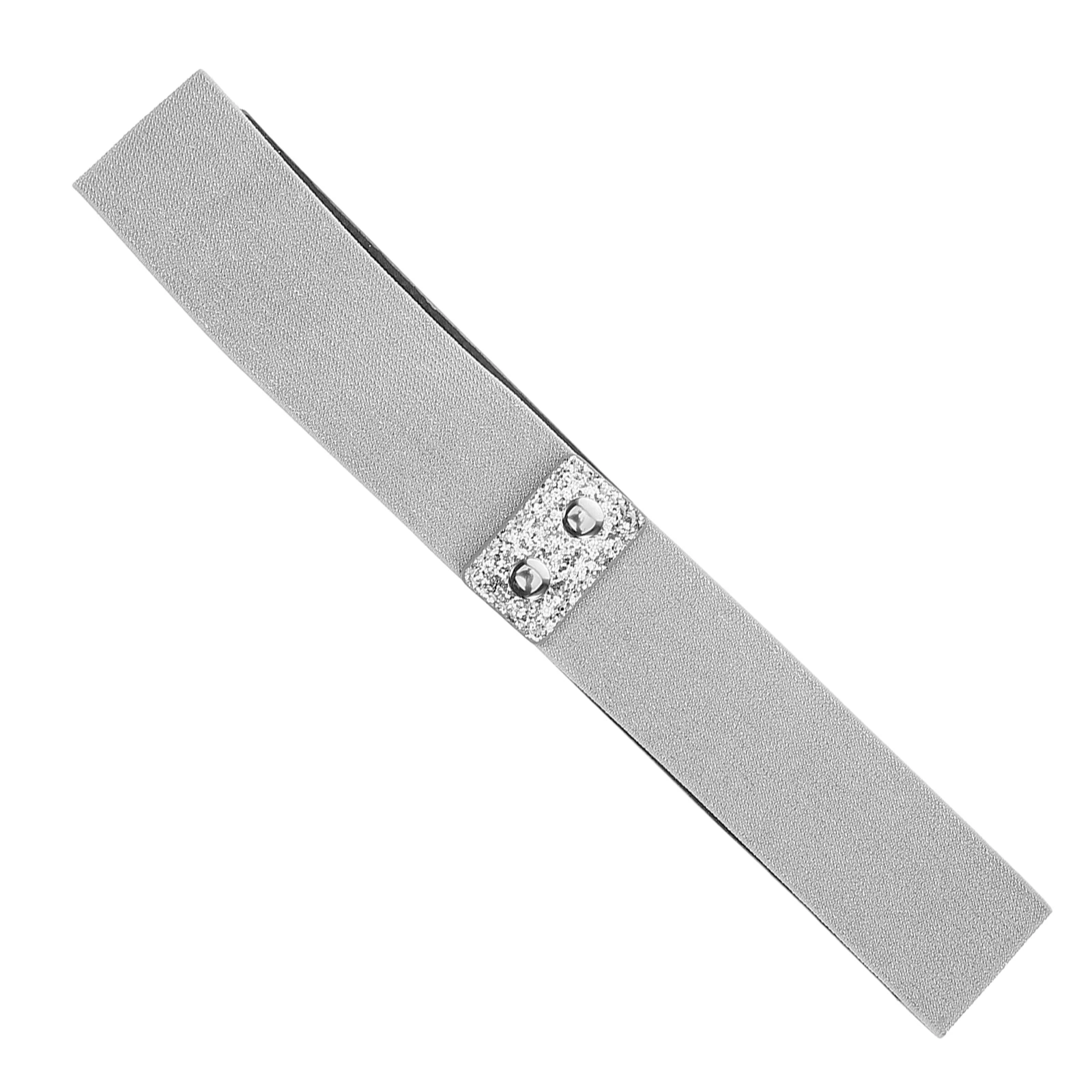 حزام مطاطي مزين بالترتر اللامع، خصر عريض قابل للتعديل لفستان الحفلات، مشد مرن عصري، ملابس رسمية غير رسمية #1