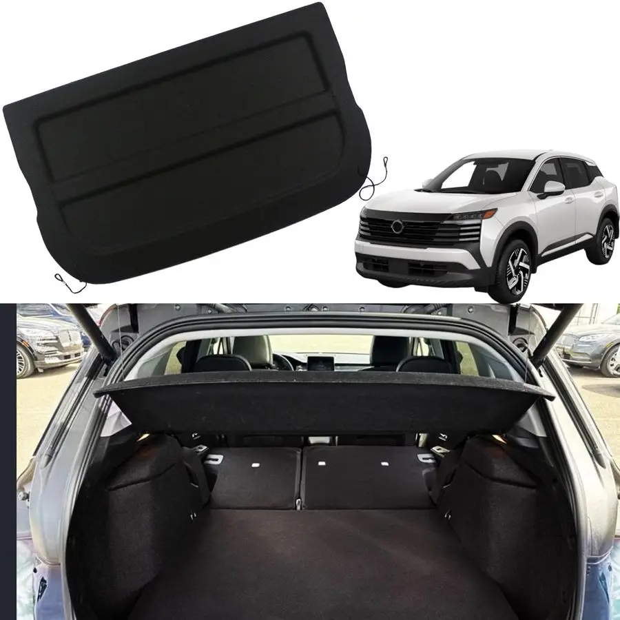 

Cover for Nissan Kicks 2025 2026 Accessories Rear Trunk Cover Rear Trunk Security Cover Shielding Shade Not for 2025 Nissan Kick