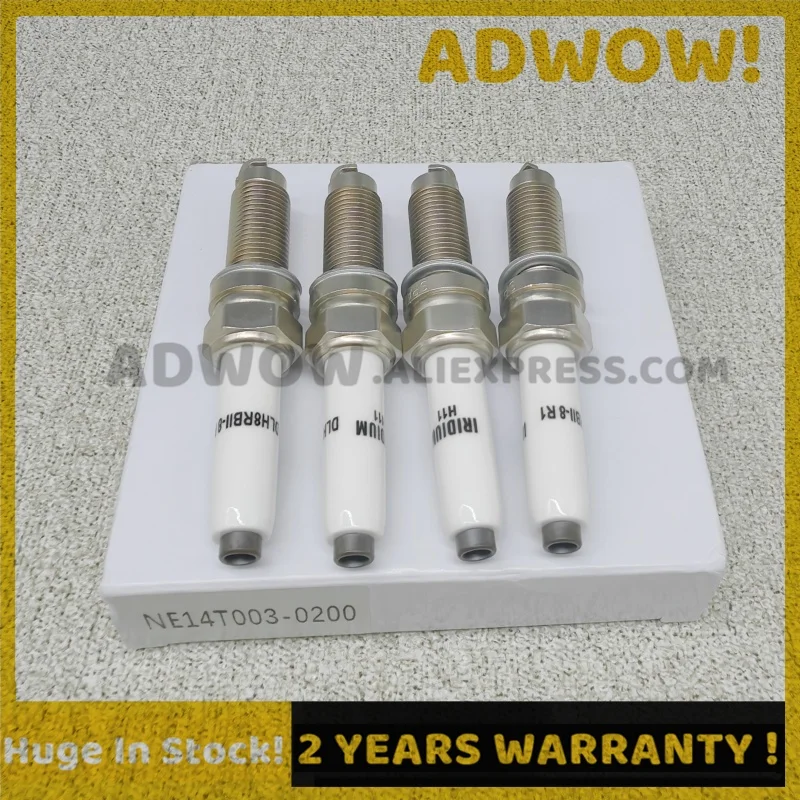 

Новые 4 шт./компл. свечи зажигания для CHANGAN UNI-T 1.5T CS35 PLUS/2018 EADO/EADO PLUS 1.4T CS55PLUS 1.5T NE14T003-0200 3707010 -NE01