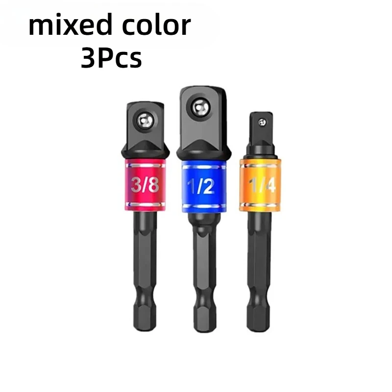 

Impact Grade 105 Degree Angle Socket Adapter Power Hand Tool Part Driver Extension Set Screwdriver Holder Drill Nut Attachment