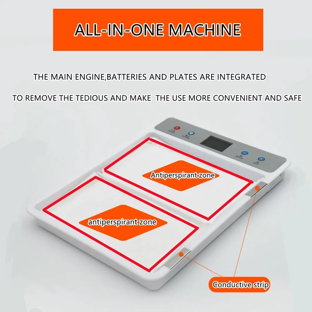 آلة جديدة مضادة للعرق لليد والقدم، آلة مضادة للتعرق لفرط التعرق