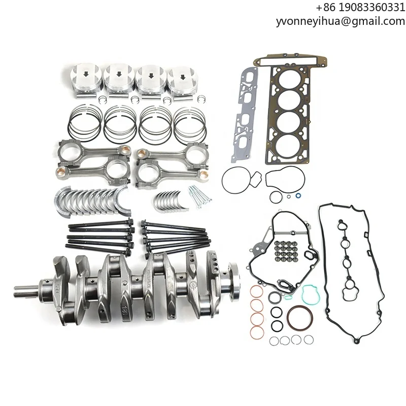 

Высококачественный комплект для ремонта двигателя LE9, поршневой подшипник 12578182 12631103 12611360, ремонтный комплект для капитального ремонта для Chevrolet Captiva 2,4 LE9