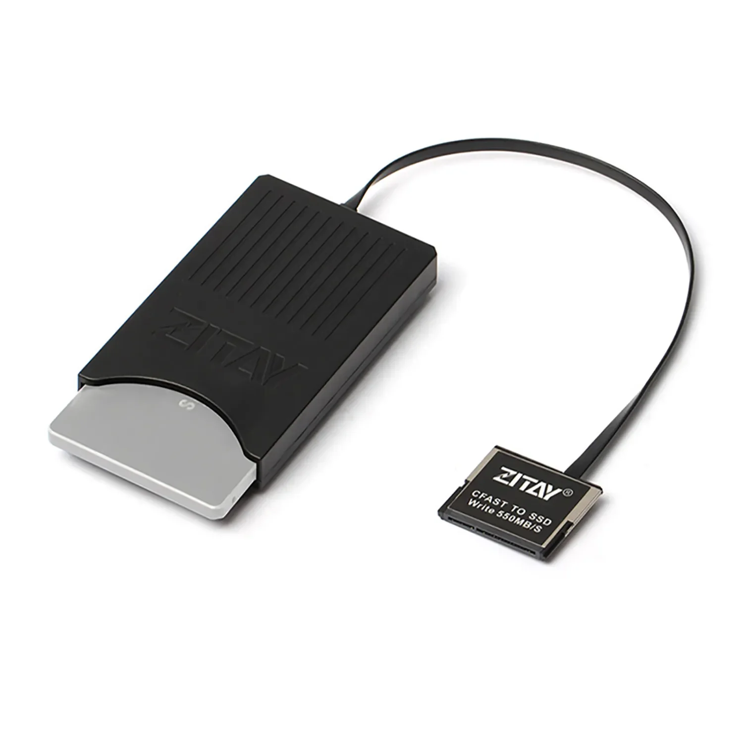 ZITAY 2.5 بوصة SSD إلى CFast 2.0 CFast محول كابل محول لكانون C200 C300 EOS 1DX Mark II Blackmagic URSA Mini EF Z CAM