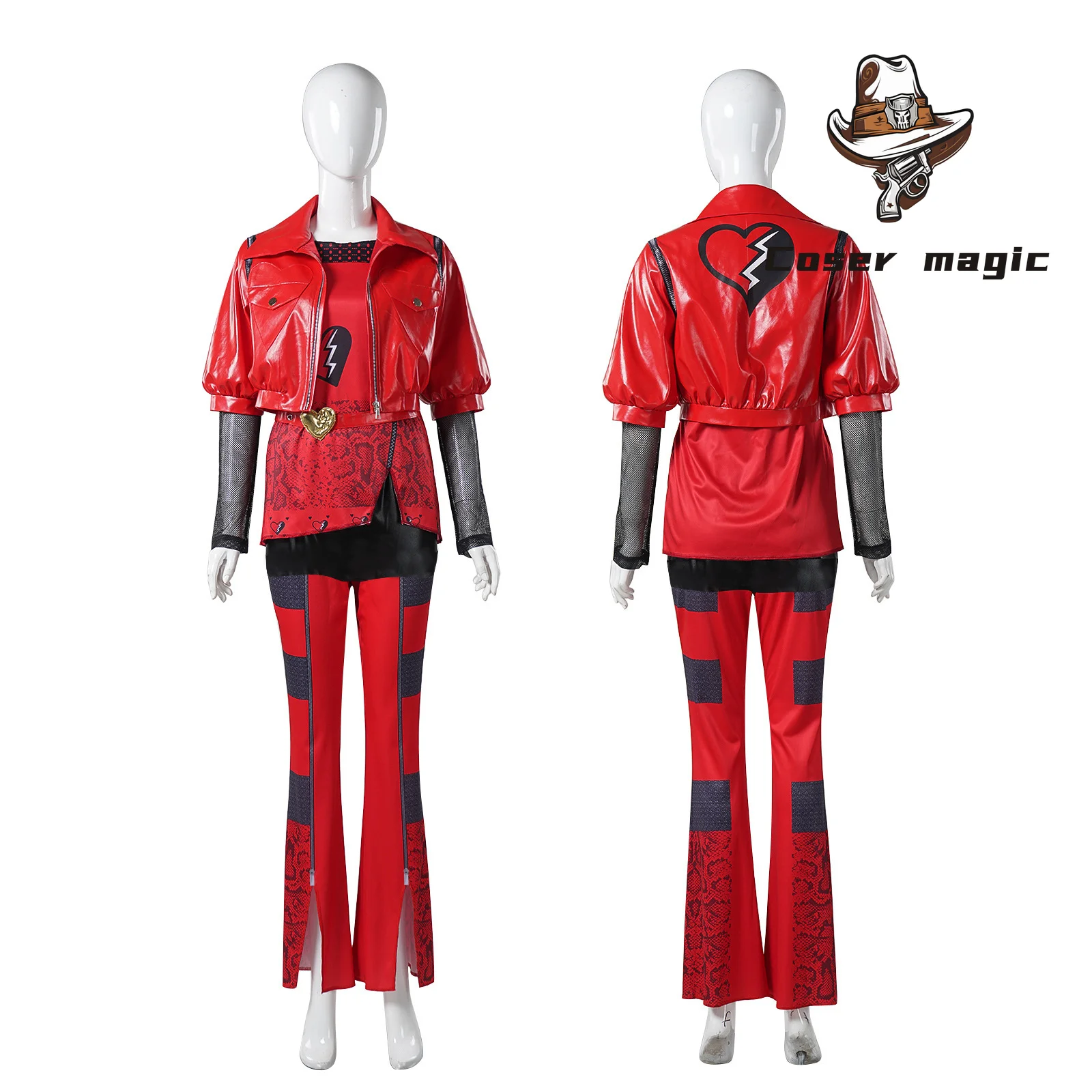 Red Queen Descendant Cosplay C - Anime Cosplay Red recension och pris