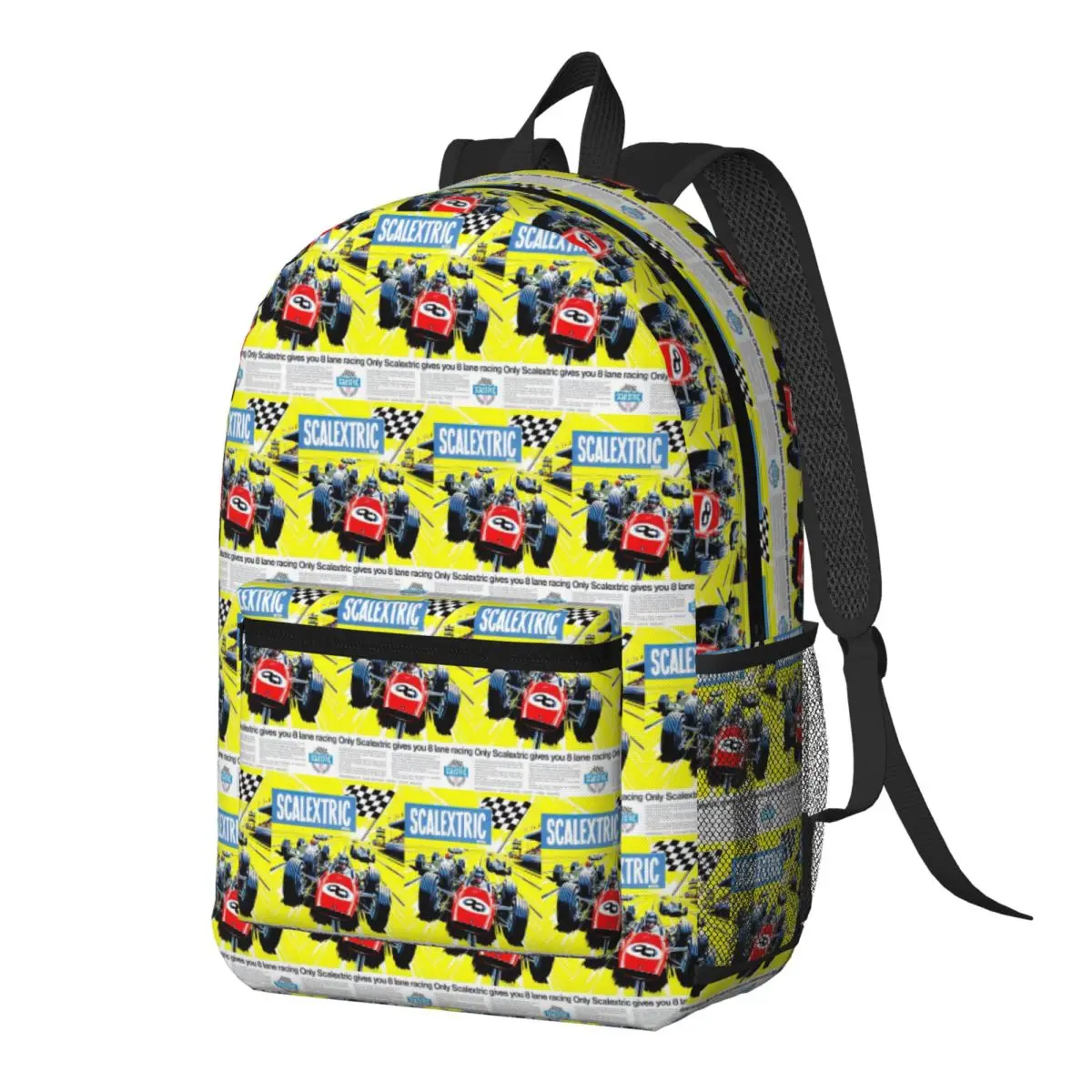 Mochila Scalextric Vintage Stuff, mochila de gran capacidad para niños, mochila escolar, bolsos de hombro para hombres y mujeres