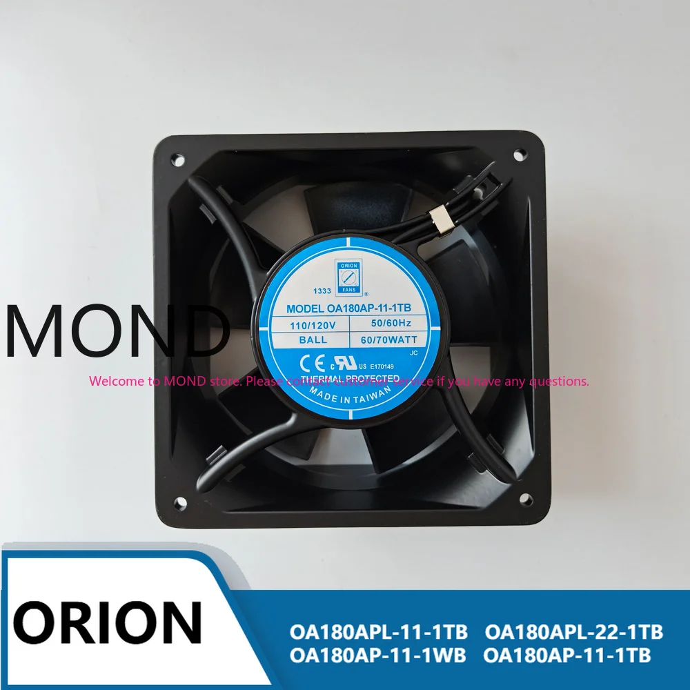 ORION OA180APL-11-1TB OA180APL-22-1TB OA180AP-11-1WB OA180AP-11-1TB Cooling Fan New Original