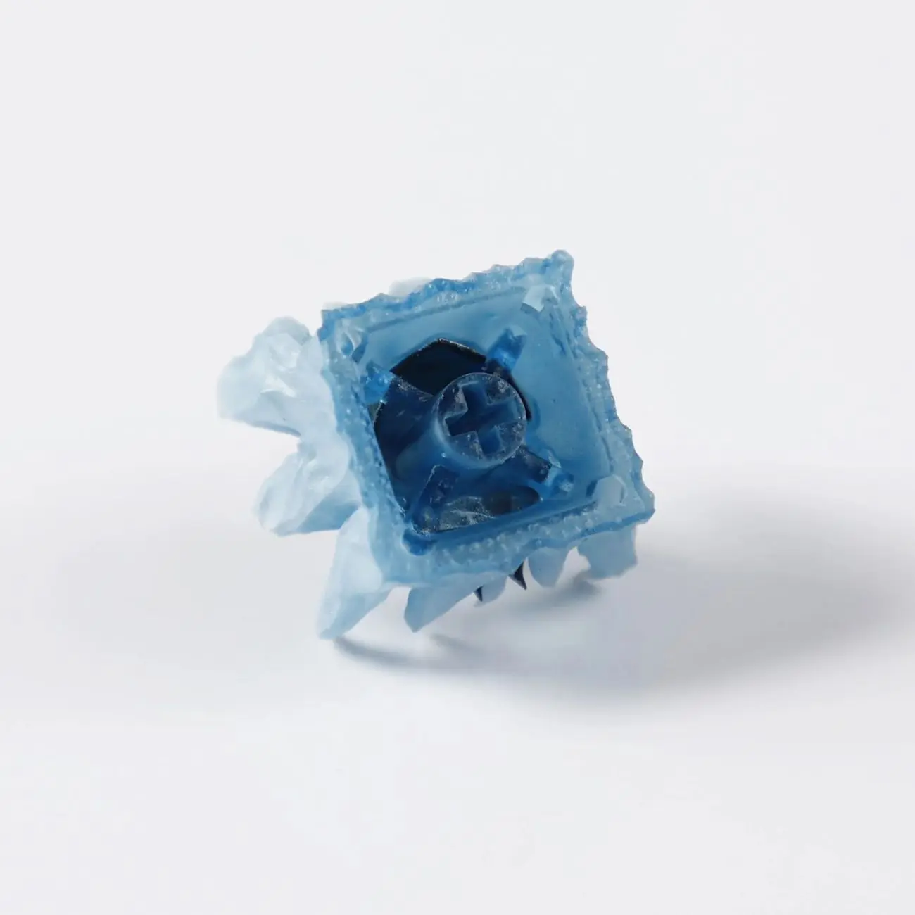 قطعة واحدة من غطاء لوحة المفاتيح الميكانيكية MX مستوحى من هدية خوذة داكنة #4