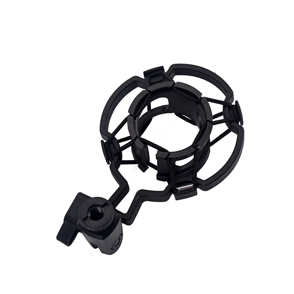 

Microphone Stand Holder Mount Large Diaphragm Clip Recording Bracket Radio Mic Accessories Durable Plastic