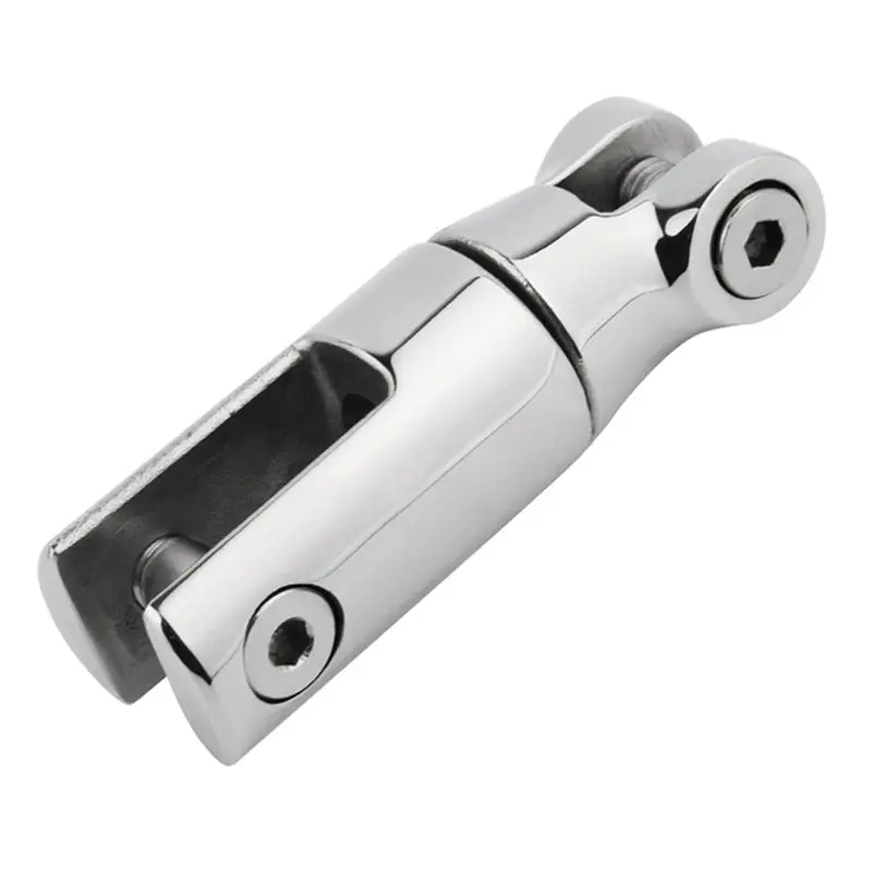 

2 Sections 10-12Mm Boat 316 Stainless Steel Anchor Chain Rotation Swivel Connector