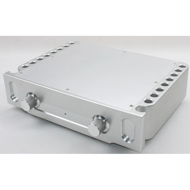 

KYYSLB 270*360*86MM WA69 Full Aluminum Amplifier Chassis DIY Box Preamp Class A Tube AMP Enclosure Audio Amplificador Case