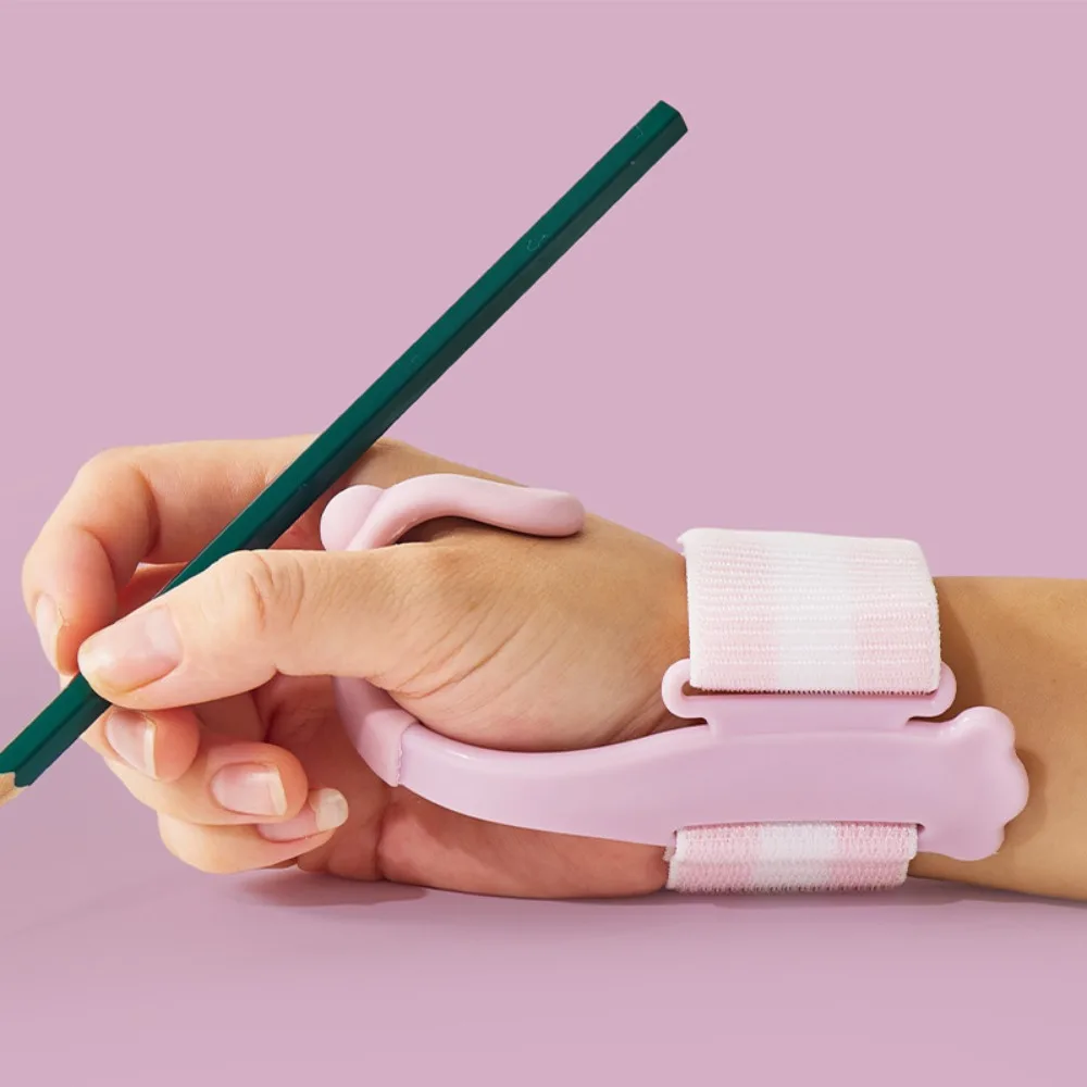 

Correct Posture Anti Hook Wrist Corrector Anti Myopia Writing Tool Writing Corrector Trainor Strong Silica Gel