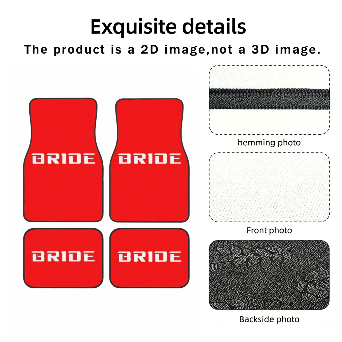 Tapis de sol de voiture Red Br - Wedding Tap avis et prix