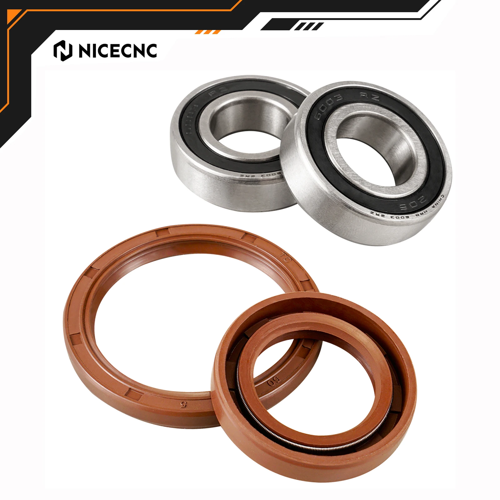 

NICECNC For Honda XR650L XR 650L 650 L 1993-2025 2024 2023 2022 2021 Front Wheel Bearings and Seals Kit Motorcycle Accessories