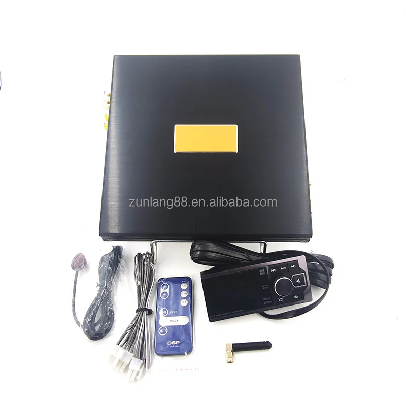 

Channel 10 31 Band EQ Car Android IOS APP DSP Amplifier Class AB Power Tube Car DSP Amplifier