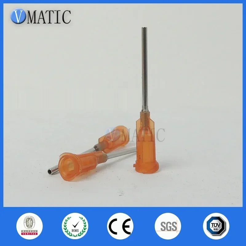 Precision Dispensing Nozzle Set 15Gx25mm ▶ 100PCS/Polybag  ≤0.02mm Tip Tolerance