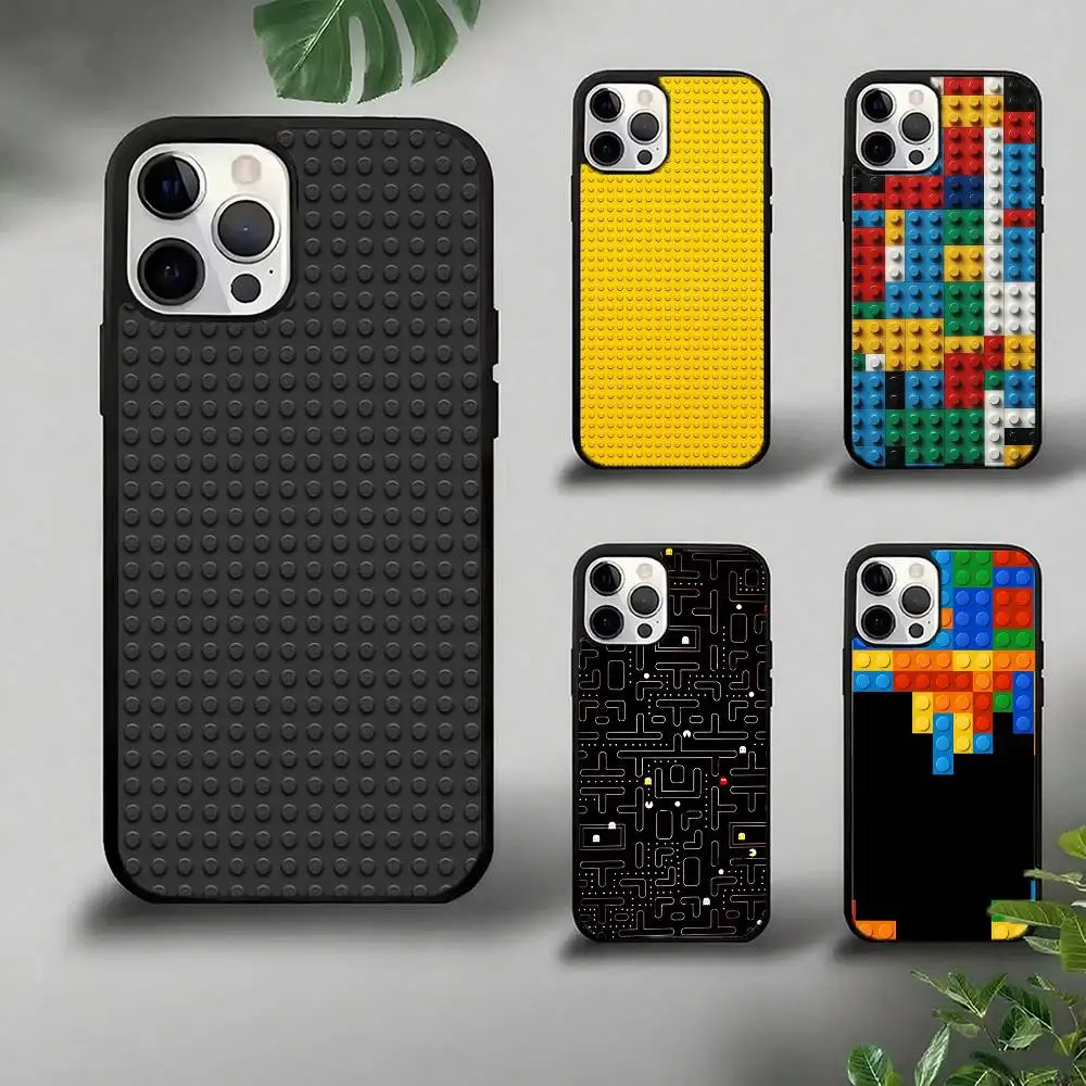 

Bricks Background Phone Case Strong Magnetic For IPhone 16 15 14 13 Pro Max 11 12 Mini