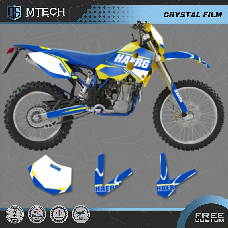 

DSMTECH пользовательские мотоциклетные графические фоновые наклейки, наборы наклеек для Husaberg FE 2001, 2002, 2003, 2004, 2005, 005