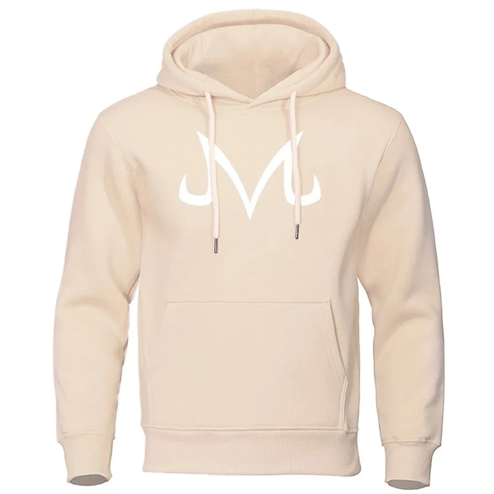 Japanese fashion cartoon lettering logo printed hoodie men's Harajuku loose sweater casual pullover autumn jacket