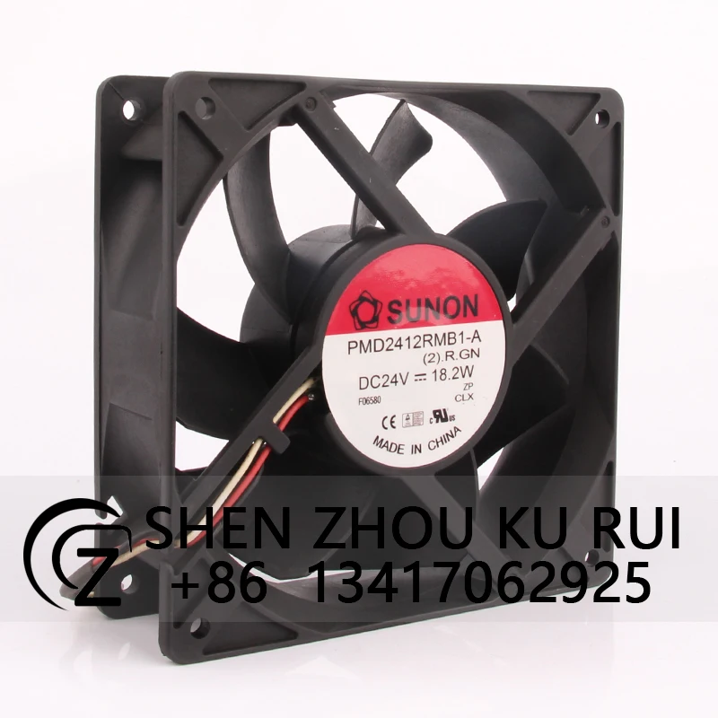 PMD2412RMB1-A Case Cooling fan for SUNON 12V 48V DC24V 18.2W AC 120x120x38MM 12038 12cm Converter Exhaust Centrifugal Industrial