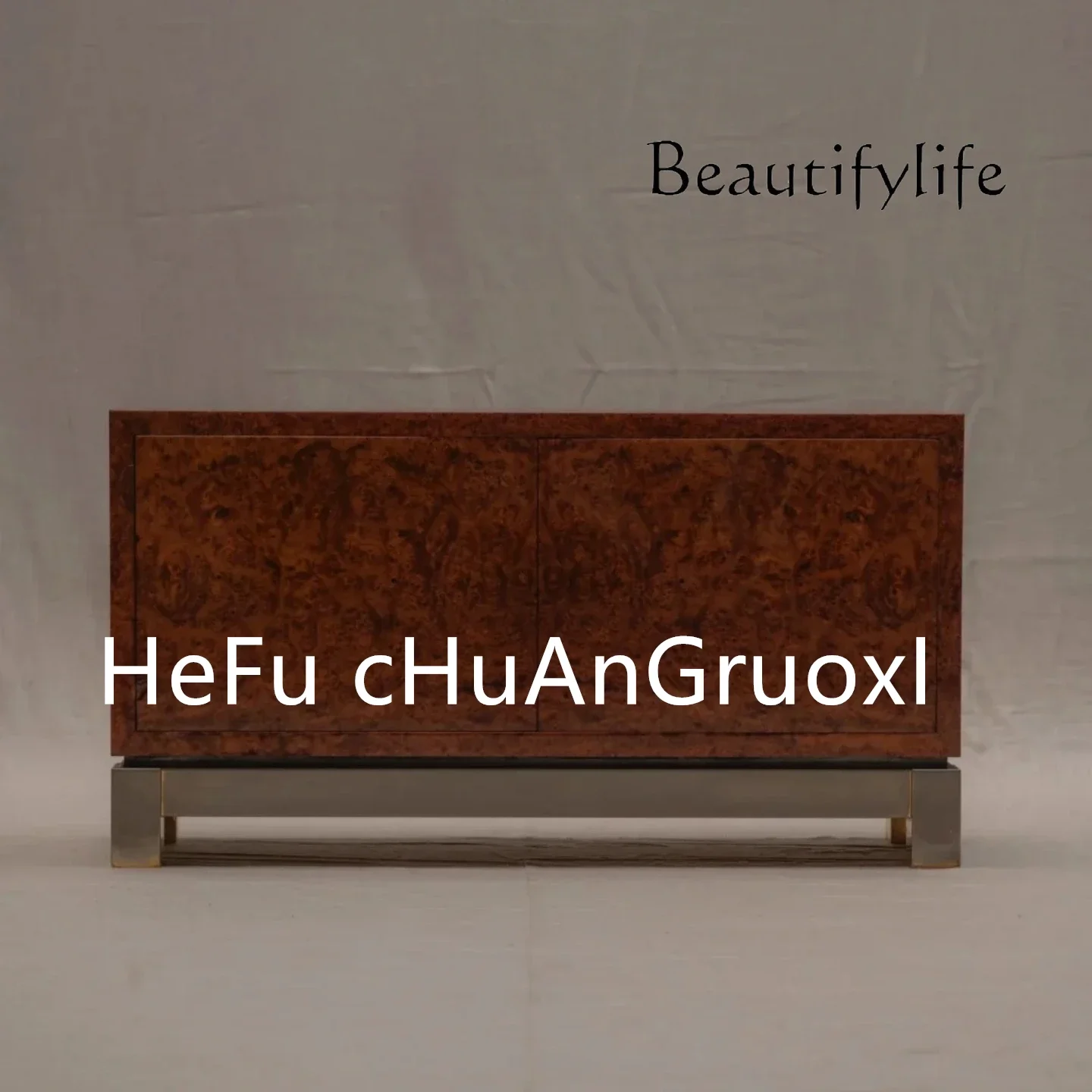 

AY Medieval Style Solid Wood Dining Side Cabinet, Living Room Home Retro Style Art Storage Wall Cabinet Storage Side Cabinet