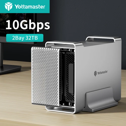 Yottamaster HOT Caja de disco duro de 2,5 pulgadas HDD SSD SATA3.0 5Gbps 10Gbps HDD USB3.1 Gen2 10Gbps 7-9.5mm 7-15mm caja