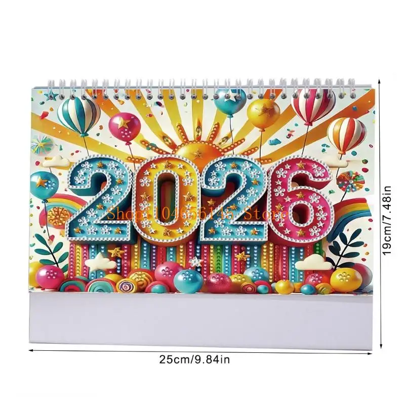 5asd Двадцать двадцать шесть перерабатываемый календарь для взрослых, подчеркивающий поделку из камня своими руками и толстые