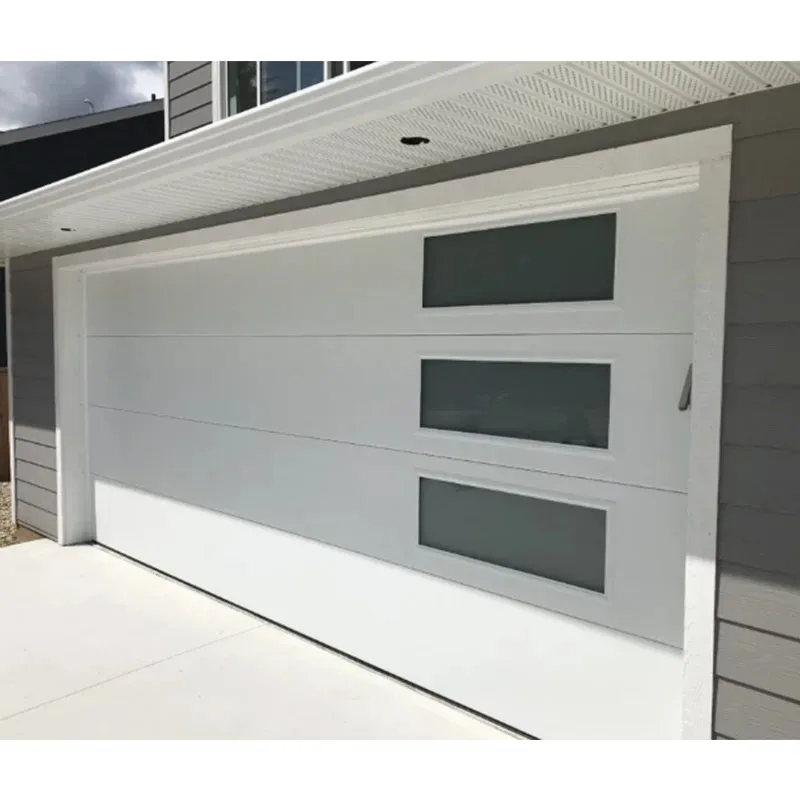 【Hot Sale】Modern Smart High Quality Steel Sectional Garage Door Thermal Insulation Automatic Security Overhead Door For Outdoor