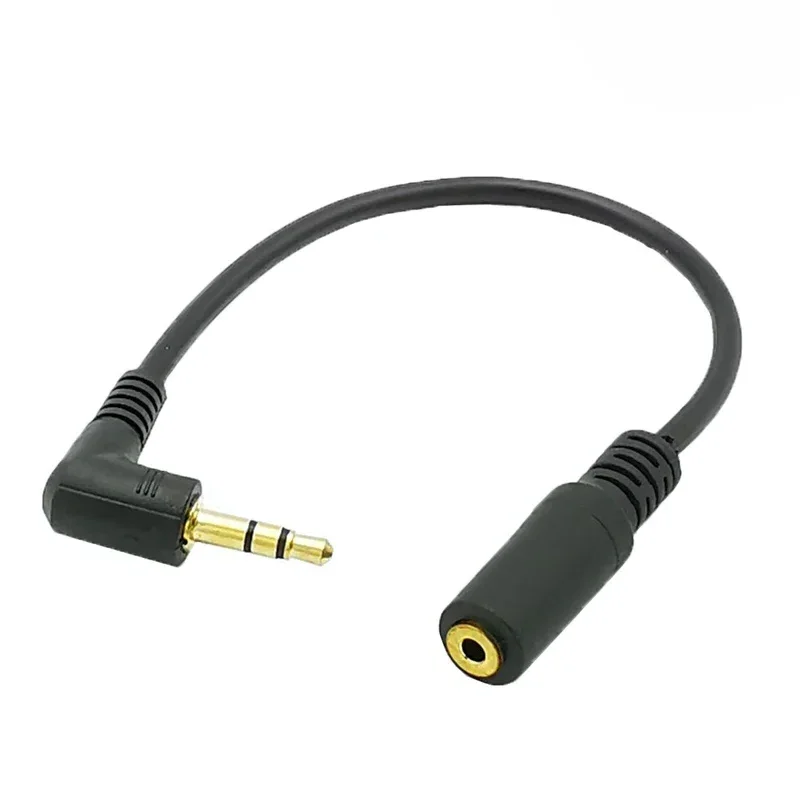 3.5mm Headphone Extension Cable 90 Degree 1/8\