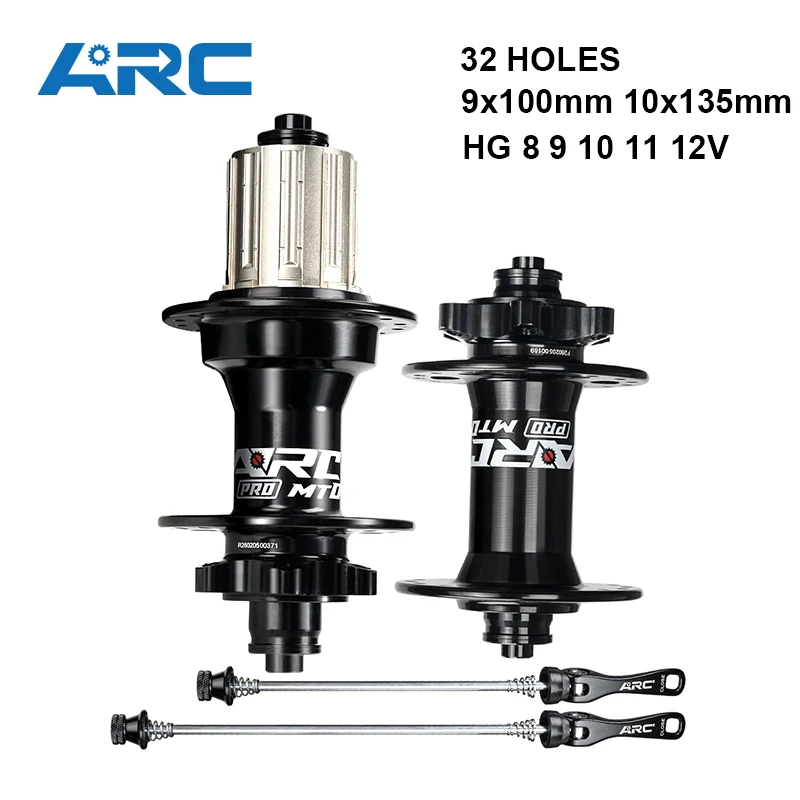 AliExpress ARC NEW MT001FS/RS PRO MTB Hub 32 Holes 6 Sealed Bearings 9x100mm 10x135mm Bike Bicycle Hub For Hyper Glide 8 9 10 11 12 Speed