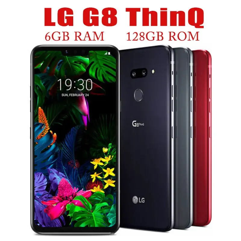 thinq telefone celular 6g ram 128gb rom duplo qualcomm 855 movel 61 tela cheia desbloqueado original carga rapida smartphone nfc lg g8 01