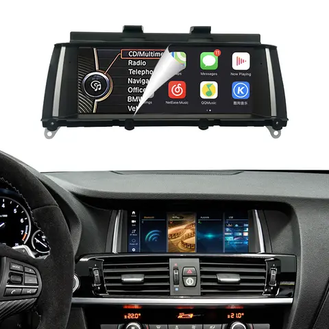 Uckazy 8.9" Linux Carplay Android Auto Car Multimedia Player for BMW X3 F25 X4 F26 CIC /NBT Radio Screen Video Player Stereo