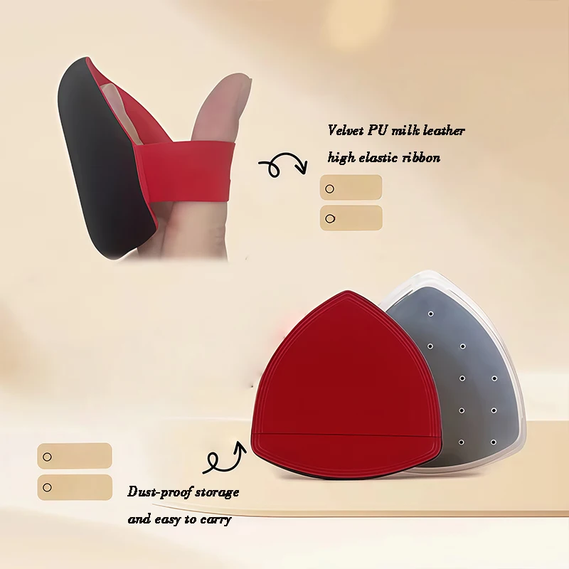 Puder do twarzy Red Shield Milk Skin Powder Puff 4T, pogrubiony, wysokiej jakości puder kosmetyczny RUBYCELL do stosowania na sucho i na mokro, z pudełkiem.