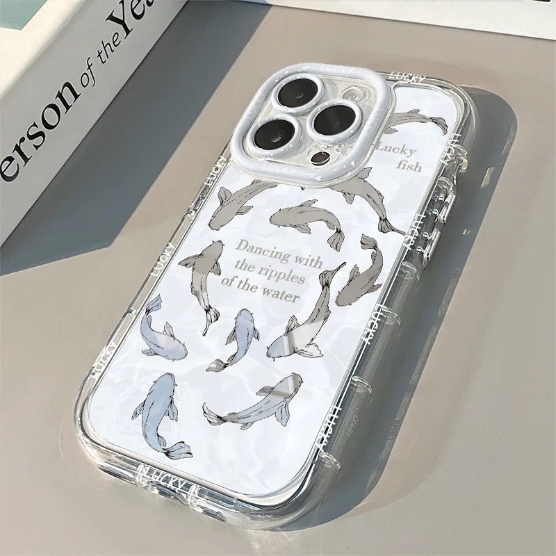 Funda con Espejo y Gato Recortado para iPhone 17 Pro Max, Compatible con 7 8 15 14 16 Plus 13 12 11 Pro X XR 16E 17 Air 4