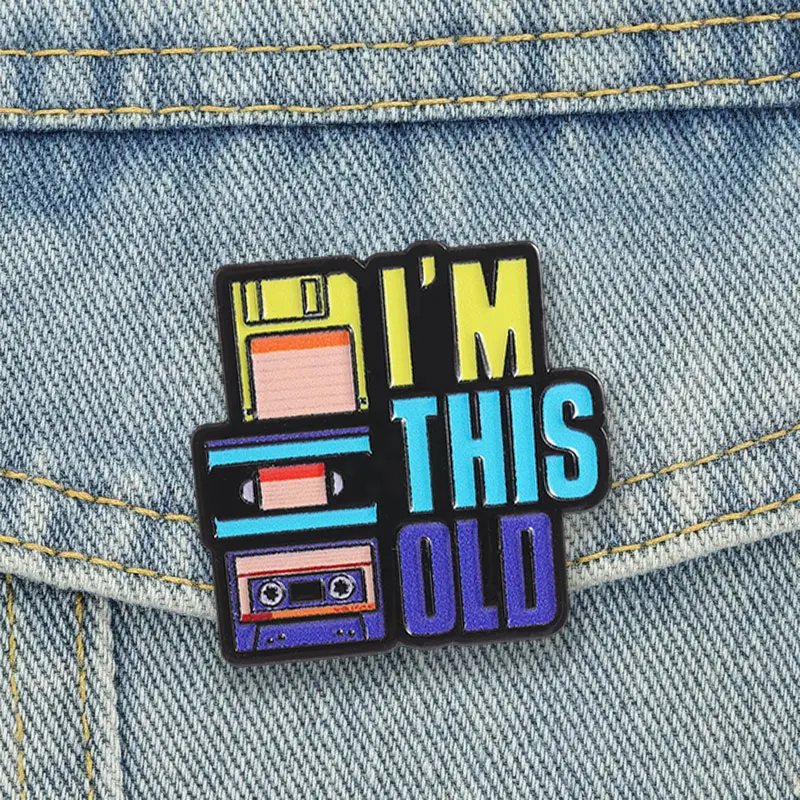 I'm not sure they have my dosage right Enamel Pins Sarcastic Brooches Lapel Badge Mental Health Jewelry Gifts For Friends