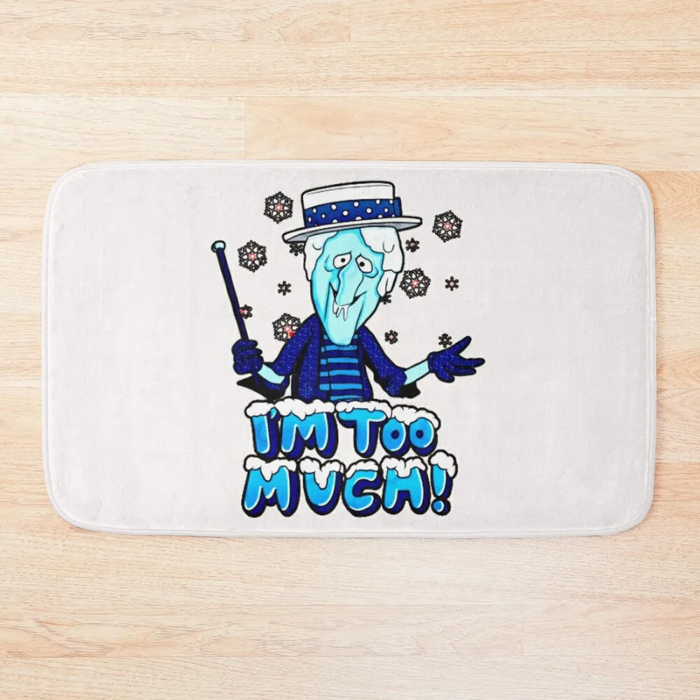 

snow miser i'm too much Bath Mat Bathroom Shower Curtain Home Entrances For The Bathroom Mat