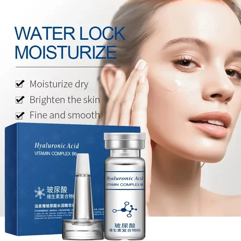 

BIOAQUA Hyaluronic Acid Extract Hydrating Moisturizing Shrink Hair Firming Facial Essence 10PCS/Set