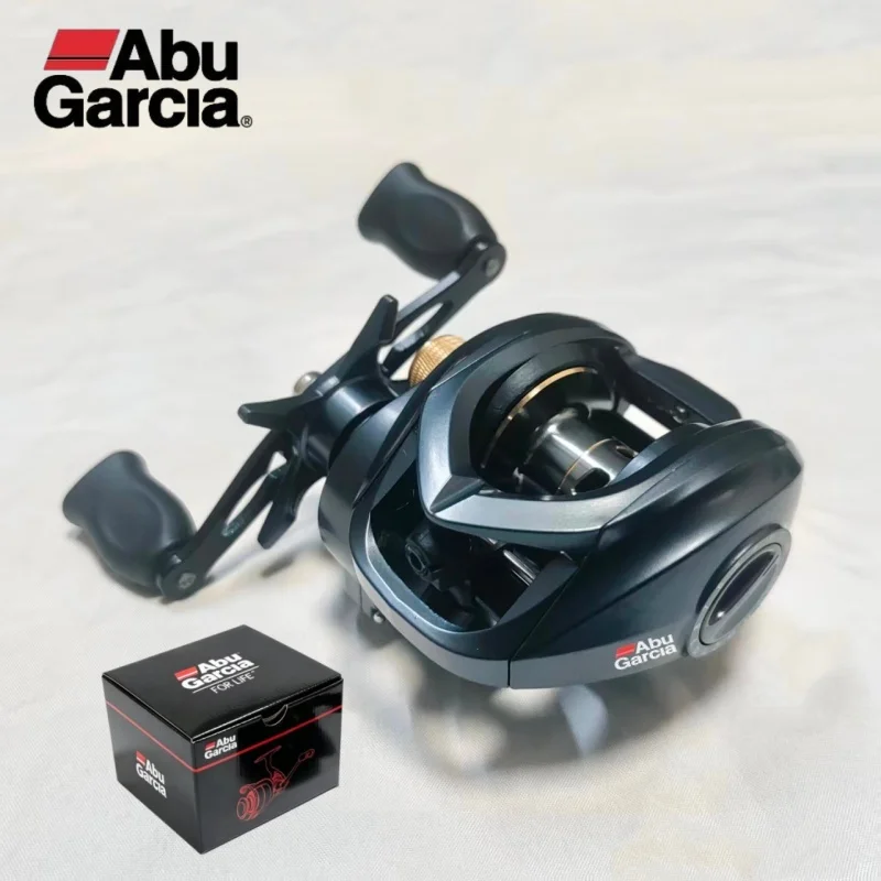 Abu Garcia Neue Metall-Baitcasting-Rolle 18KG Max. Bremskraft mit Hoch- und Niedriggeschwindigkeits-Schutzlager Starkes Salzwasser-Angelgerät