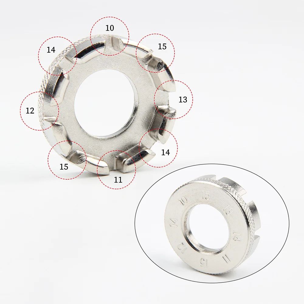 אופני כביש אופני הרים דיבר ברגים 8 דרך חריץ גלגל מיני מתאים מפתח ברגים