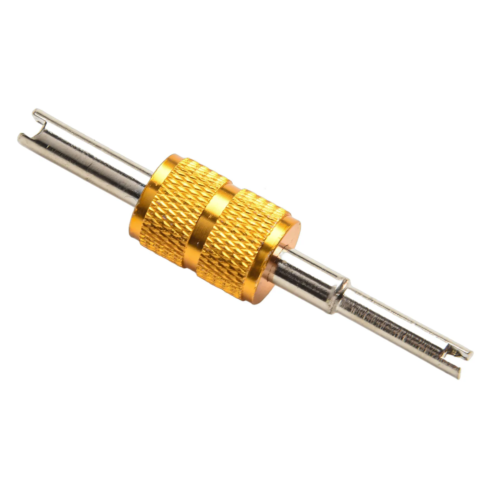 

R410a Air Conditioner Adapter and Valve Core Remover Kit with Multiple Hose Gaskets and 45 Degree Brass Adapter for HVAC Service